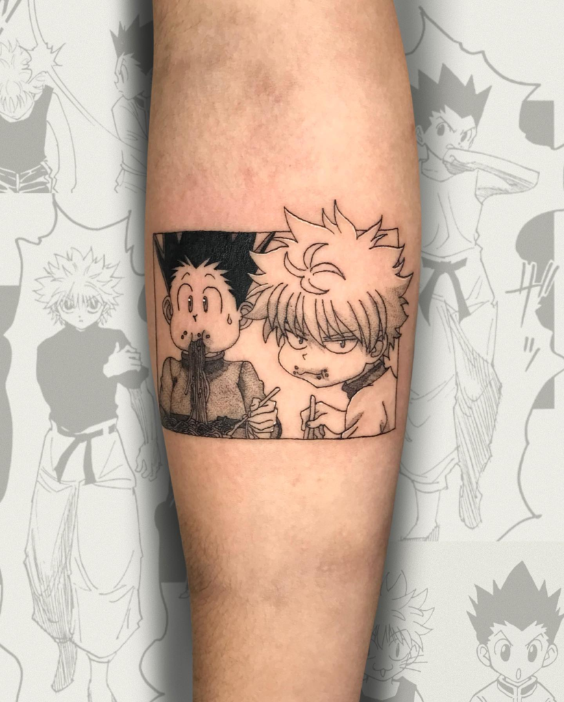 hunter x hunter tattoo